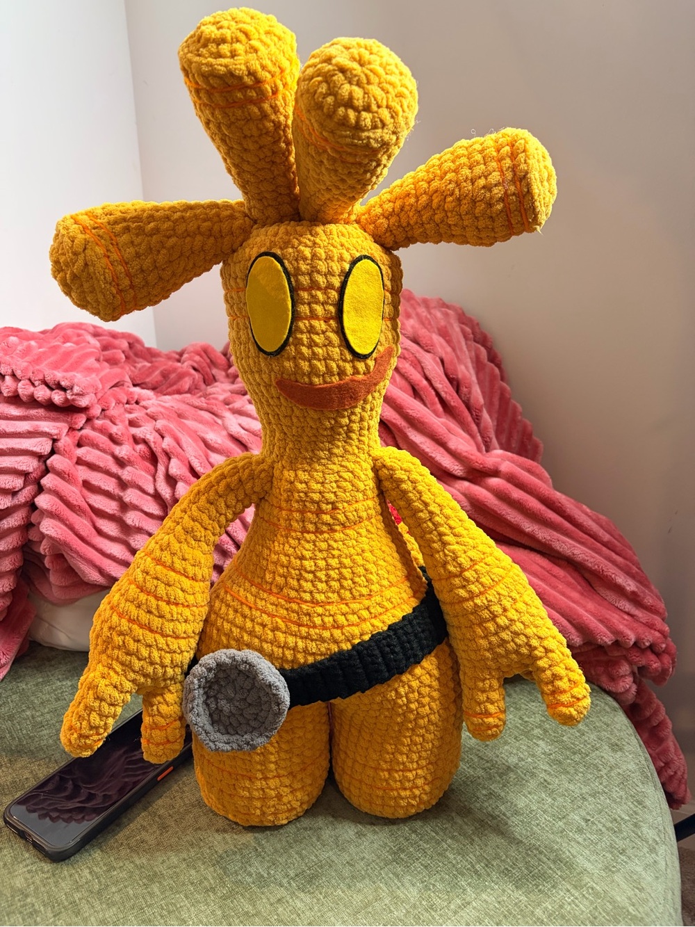 Goldengo Pokémon amigurumi crochet